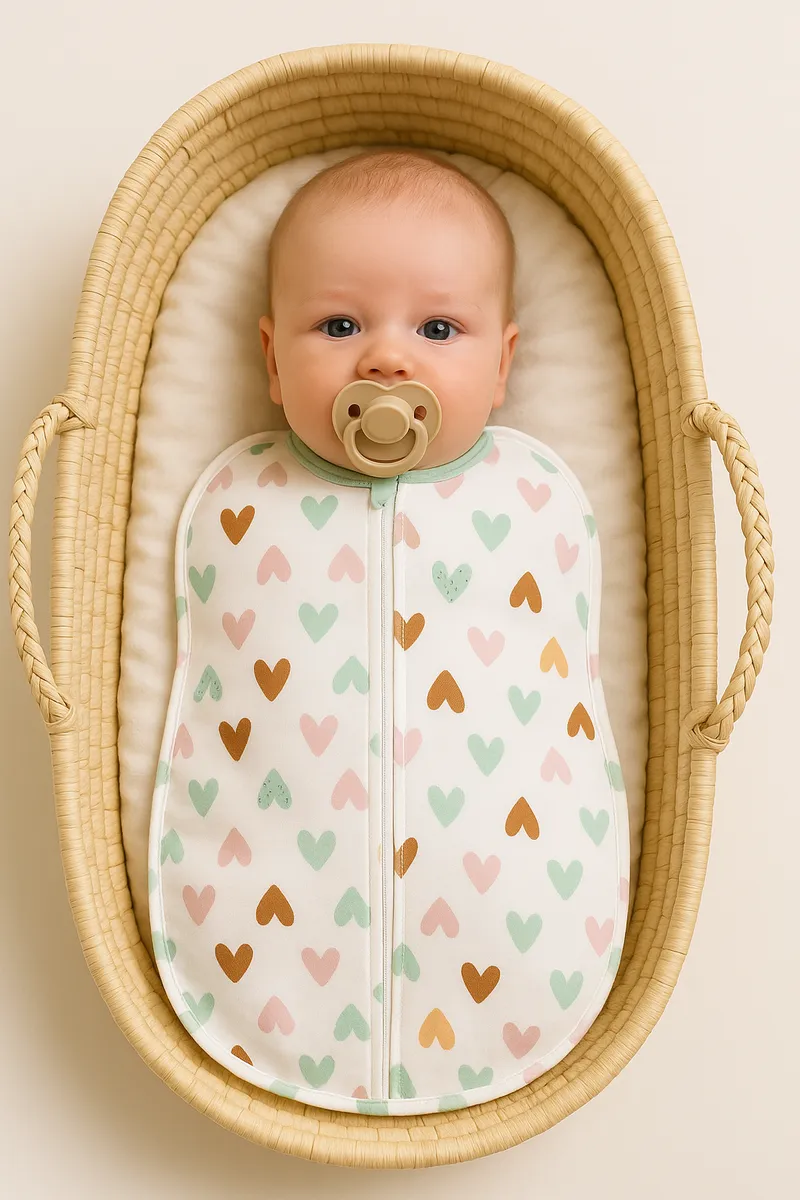 Конверт пеленальный (кокон) Эскимо белый - фото 1