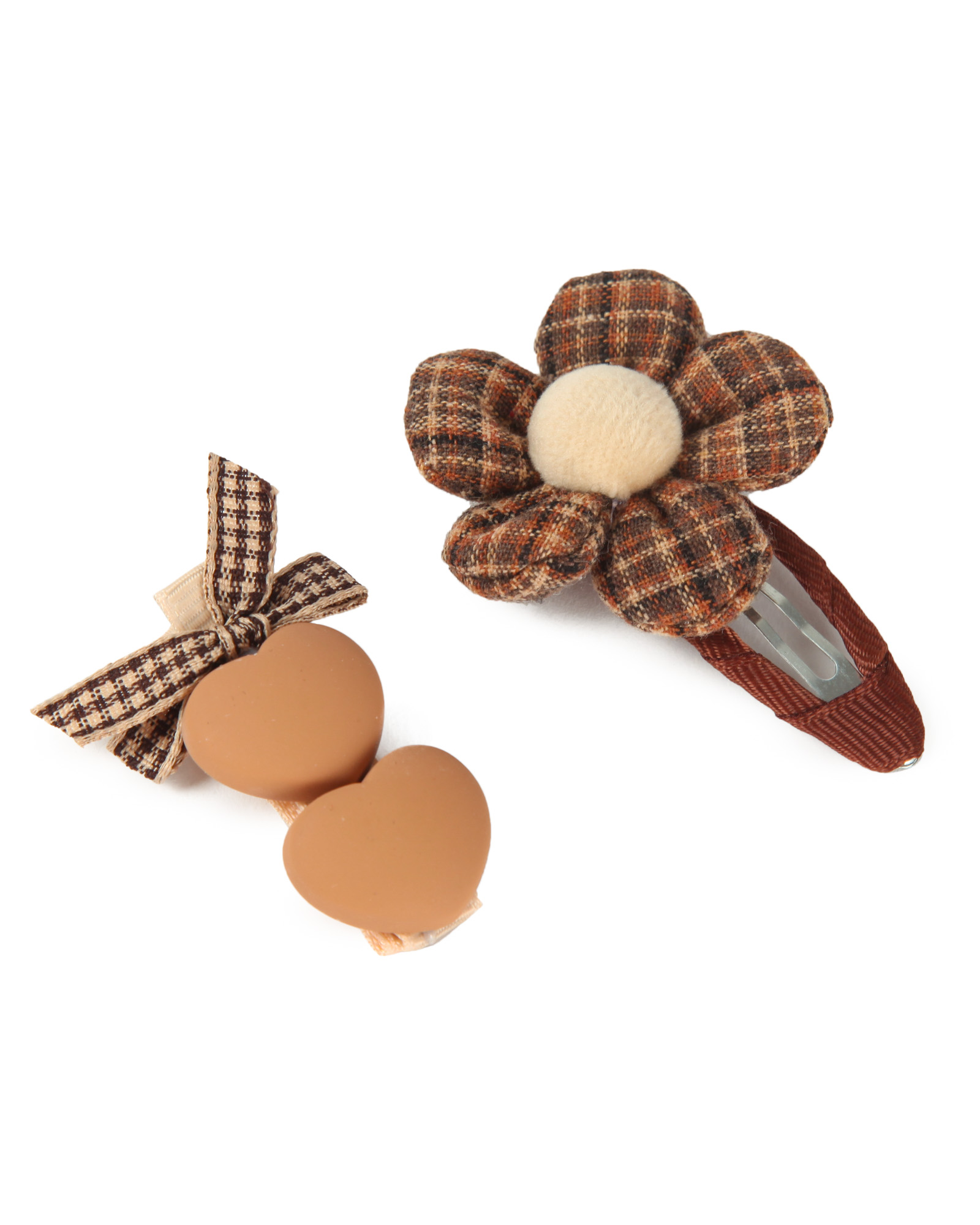 Заколка Demi Star Brown 2 шт. AA254240 - фото 1