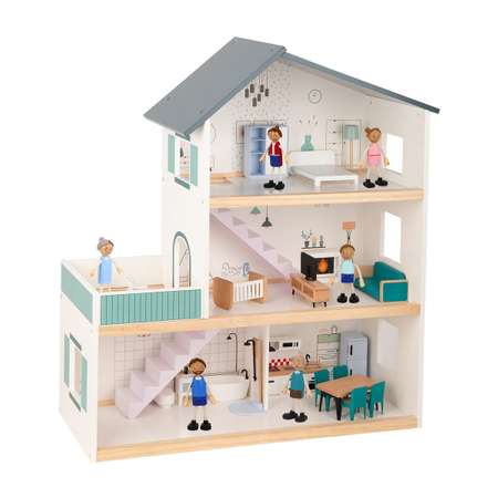Домик для кукол Tooky Toy 70 см