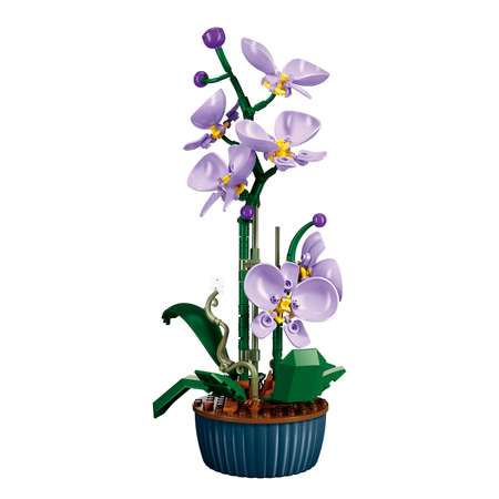 Конструктор SLUBAN Фиолетовая орхидея
