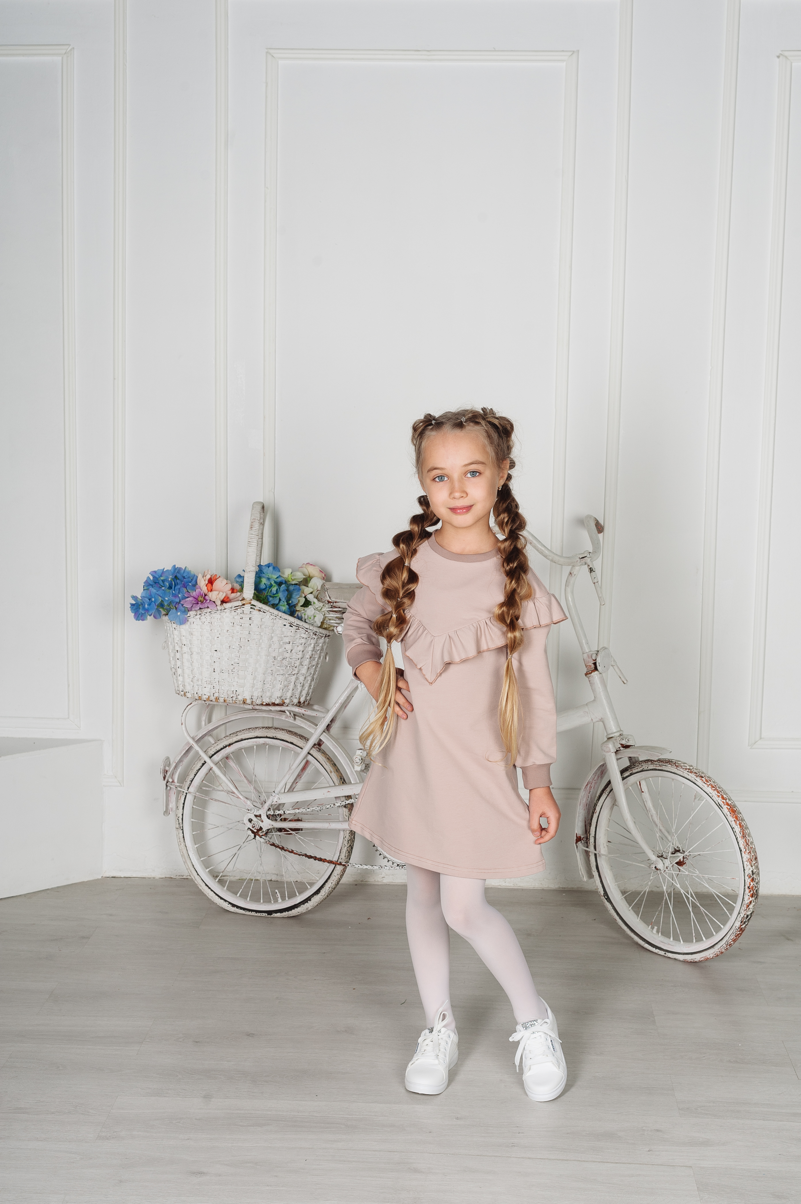 Платье MiloTa ПФ03/бежевый - фото 5