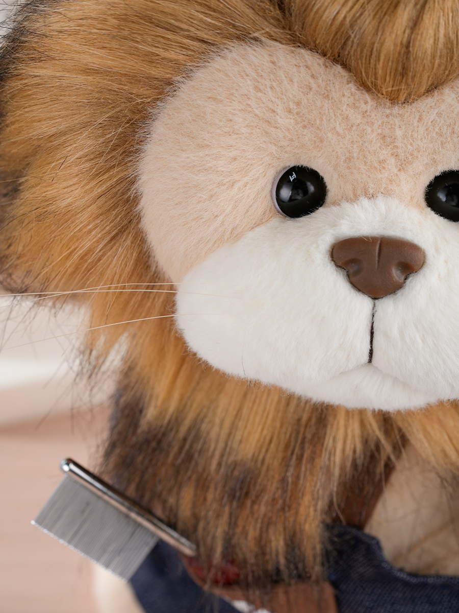Мягкая игрушка TeddyTales Лев стилист M - фото 10