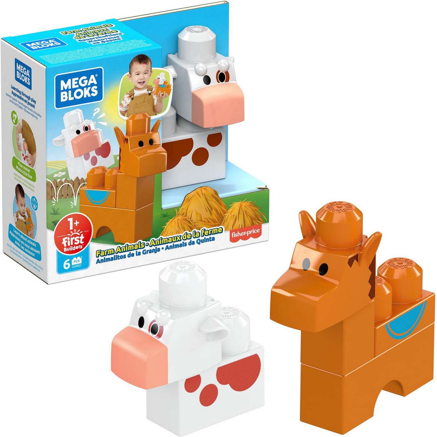 Конструктор Mega Bloks блочный - фото 5