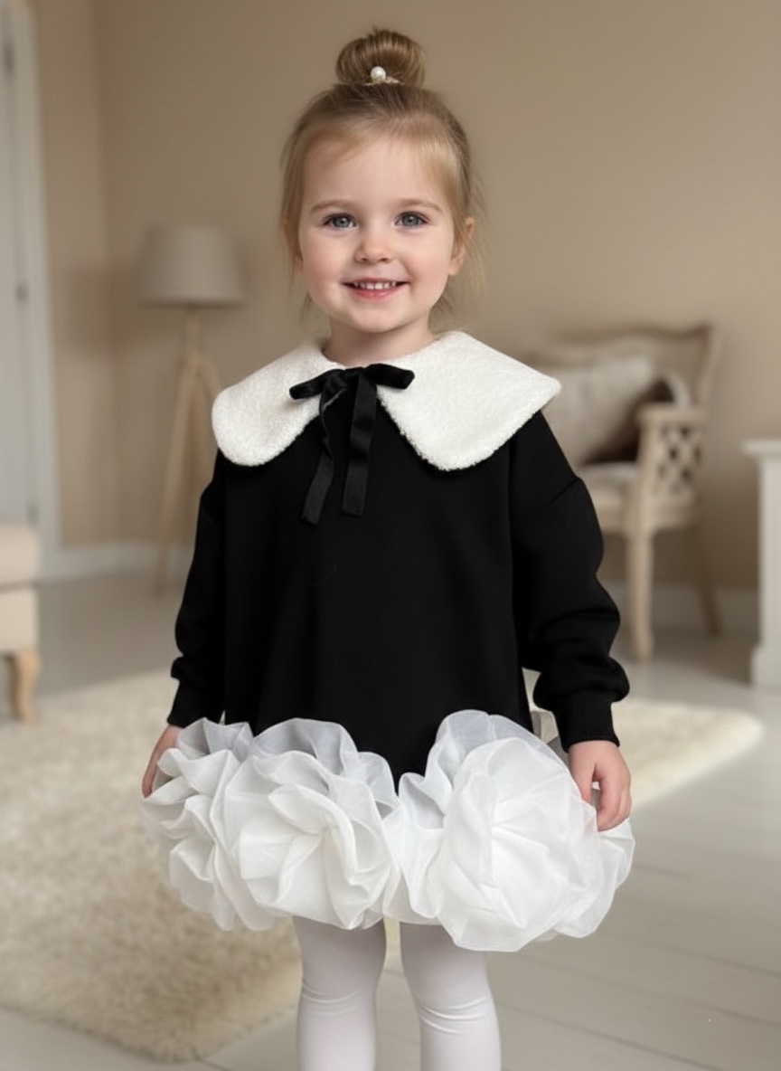 Платье Minilik ПлатьеНарядЧерное - фото 5