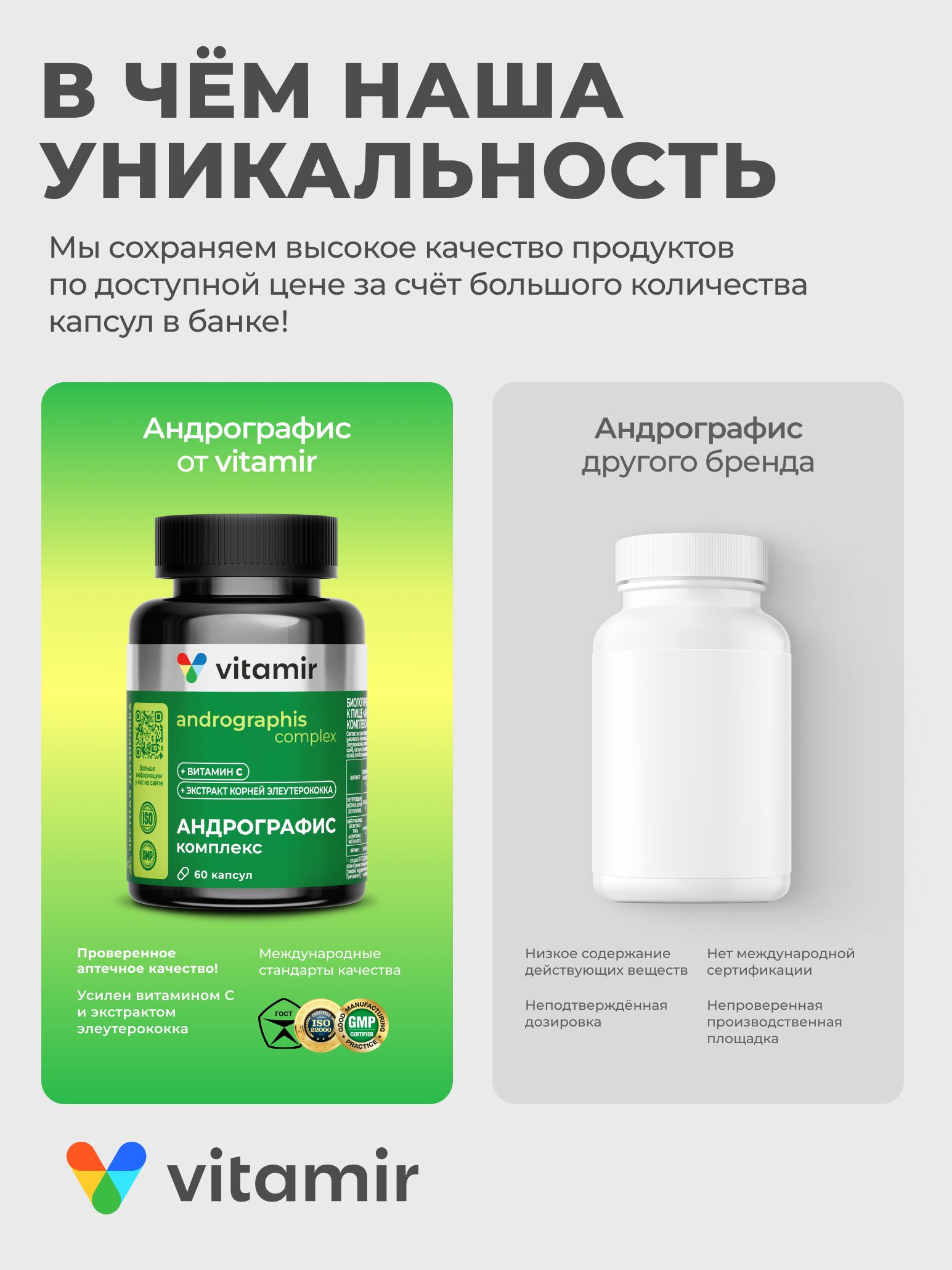 БАД для поддержания иммунитета VITAMIR иммунитет - фото 4