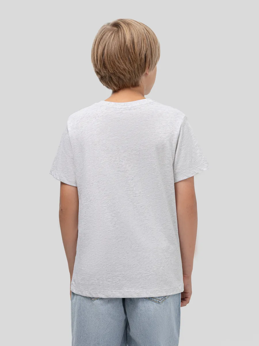 Футболка 2 шт Mark Formelle (Марк Формэль) 113379-2/белый +серый меланж 4306А - фото 10