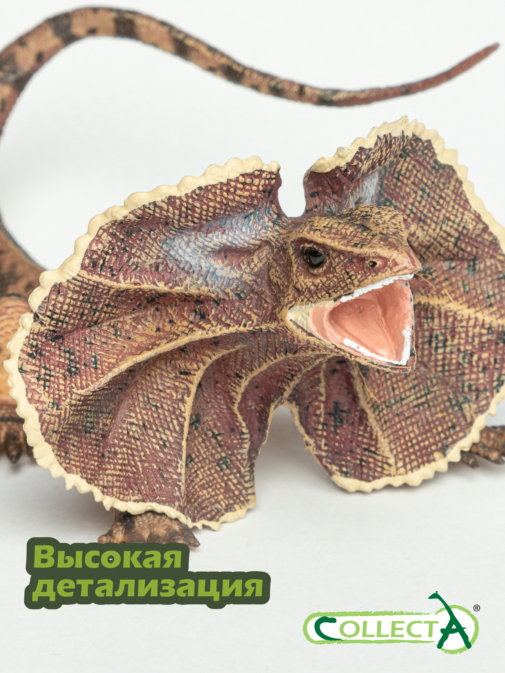 Фигурка Collecta Плащеносная ящерица - фото 3