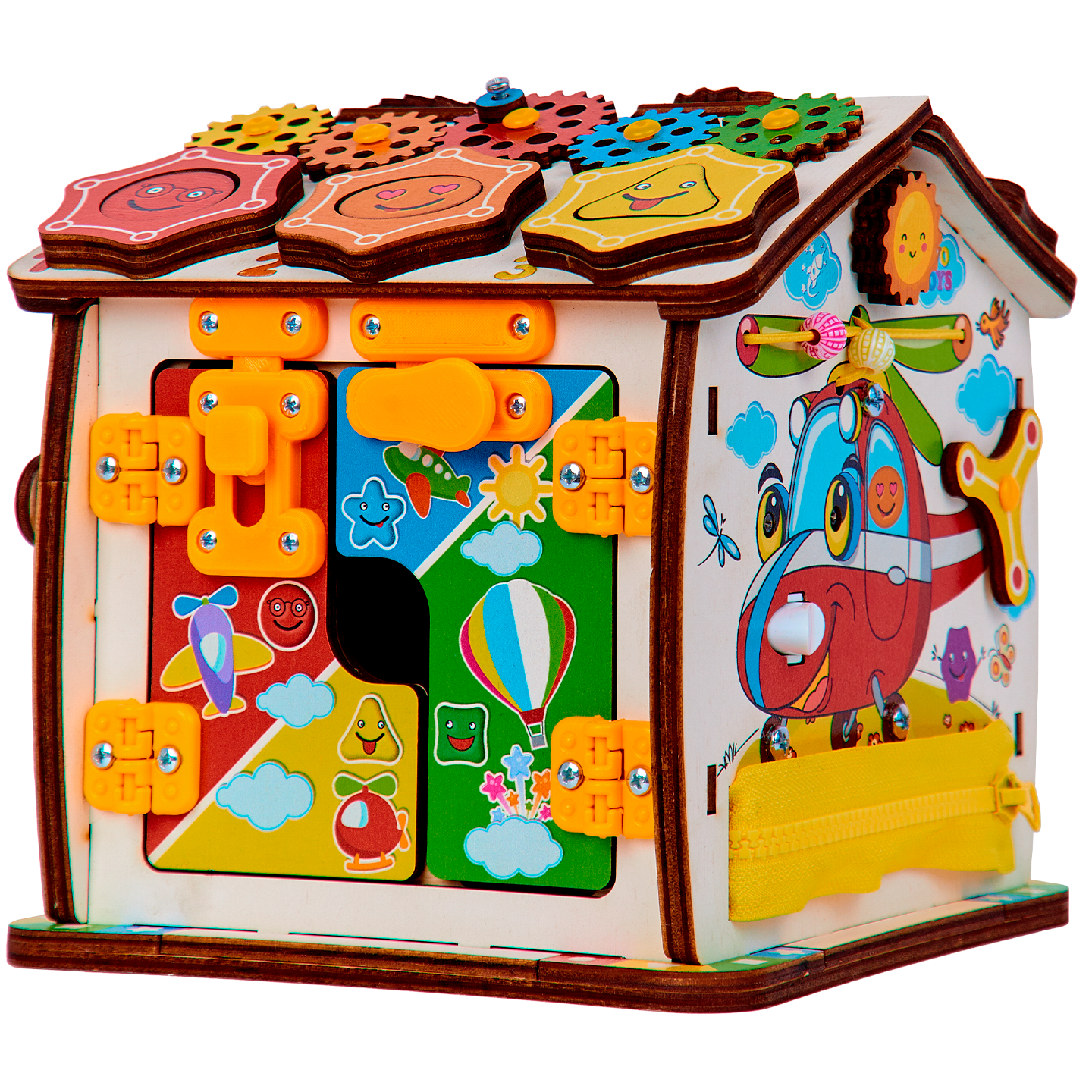 Игрушка Evotoys бизиборд - фото 17