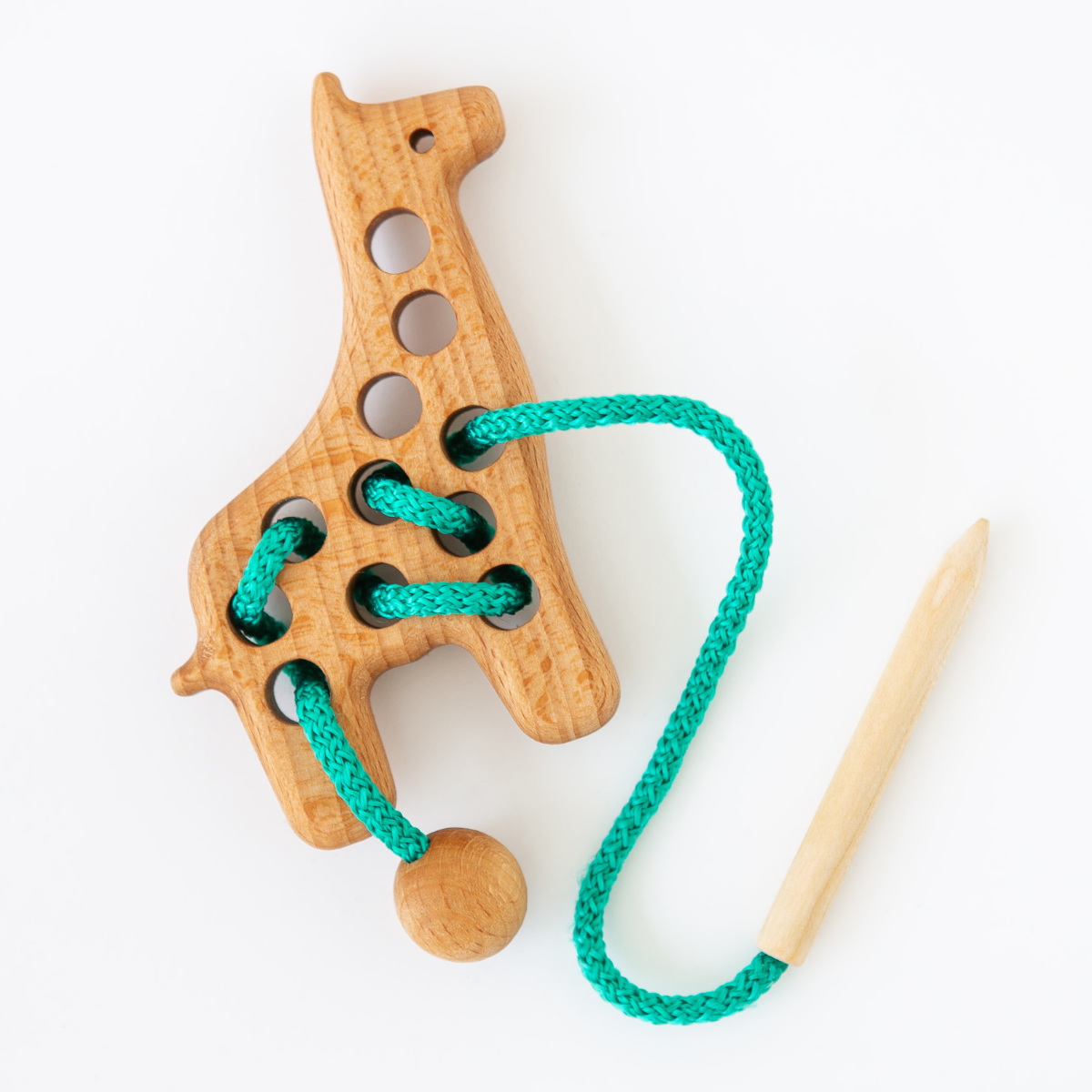 Игрушка Mag Wood шнуровка Жираф - фото 1