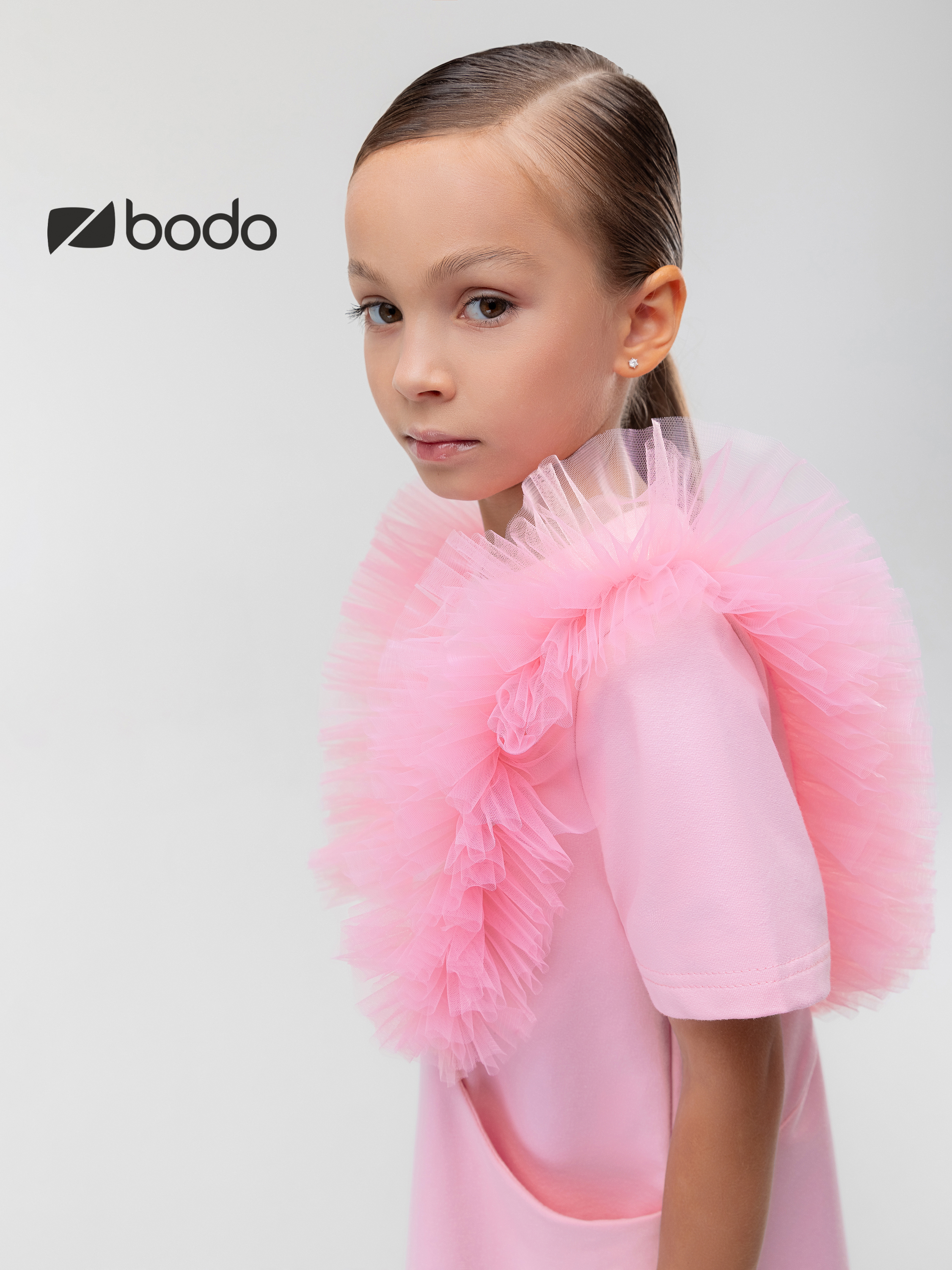 Платье Bodo 18-196MD_розовый - фото 6