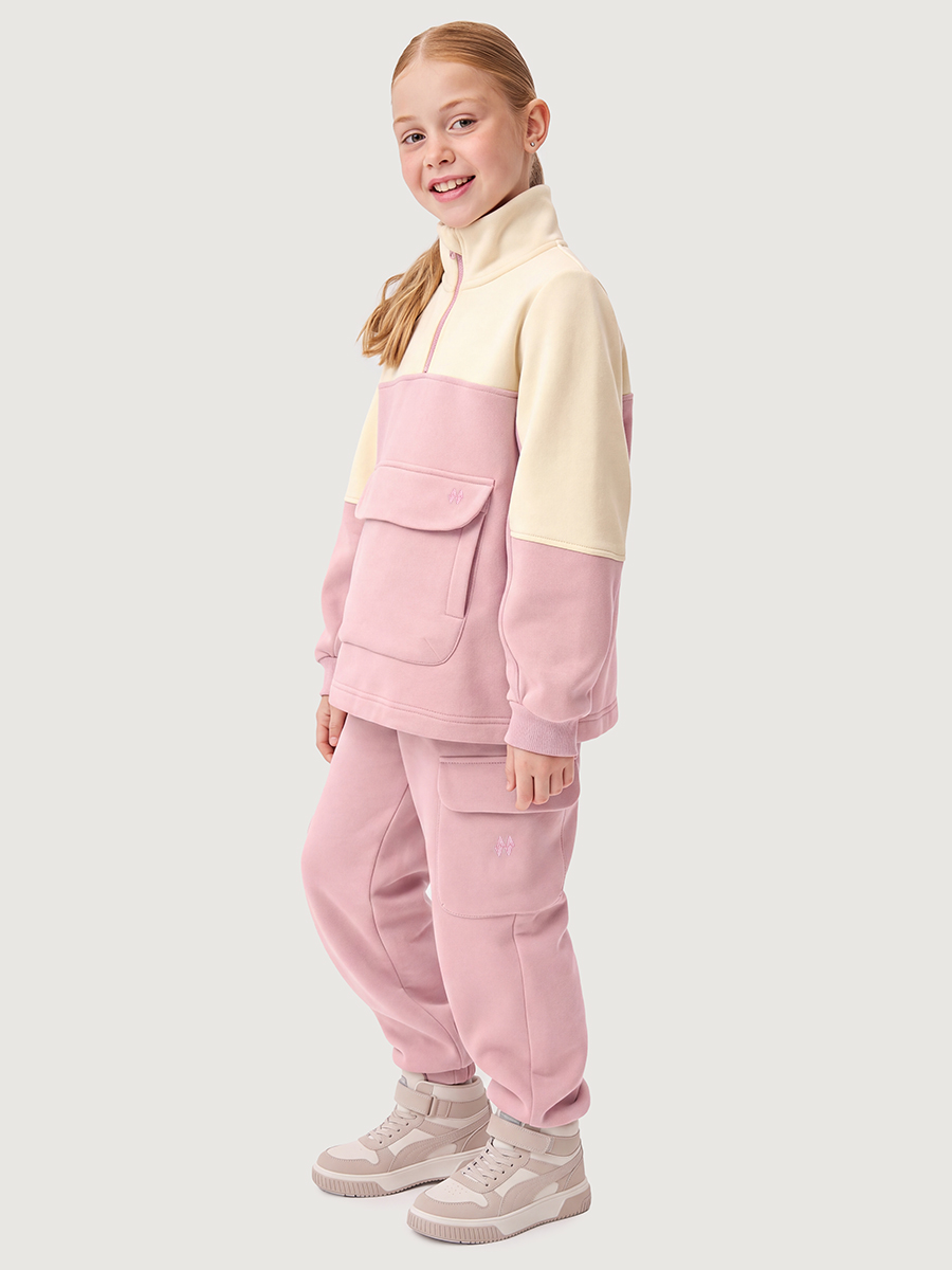 Костюм NIKASTYLE 7т12026 сакура/сливочное масло - фото 3