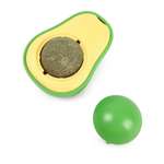 Игрушка для кошек Barbaks Мятный авокадо из шарика кошачьей мяты 6*4.5см