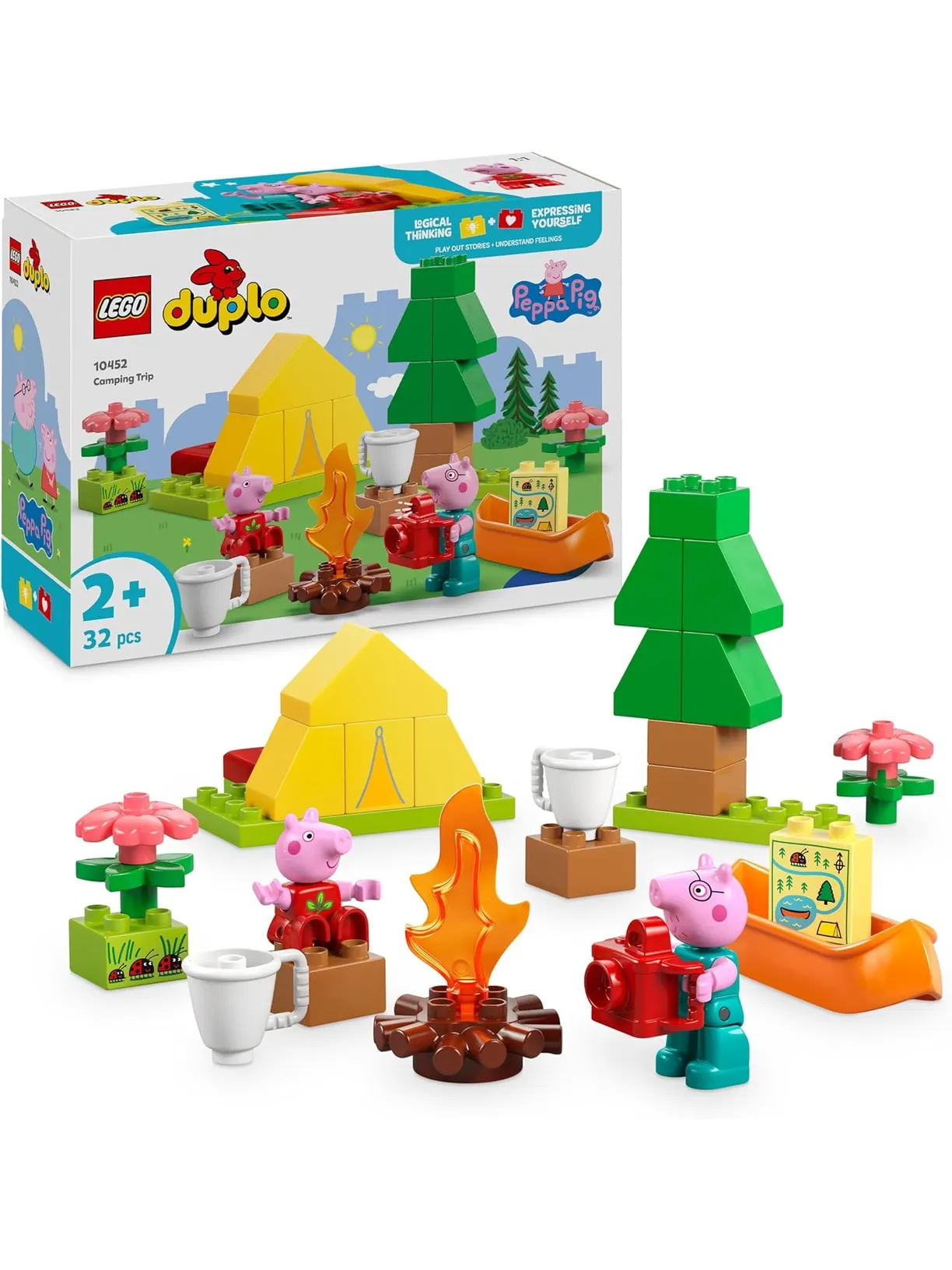 Конструктор LEGO DUPLO Свинка Пеппа 32 дет. - фото 1