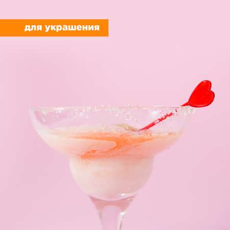 Шпажки для канапе пластиковые \"Сердечко\" Paterra 401-764