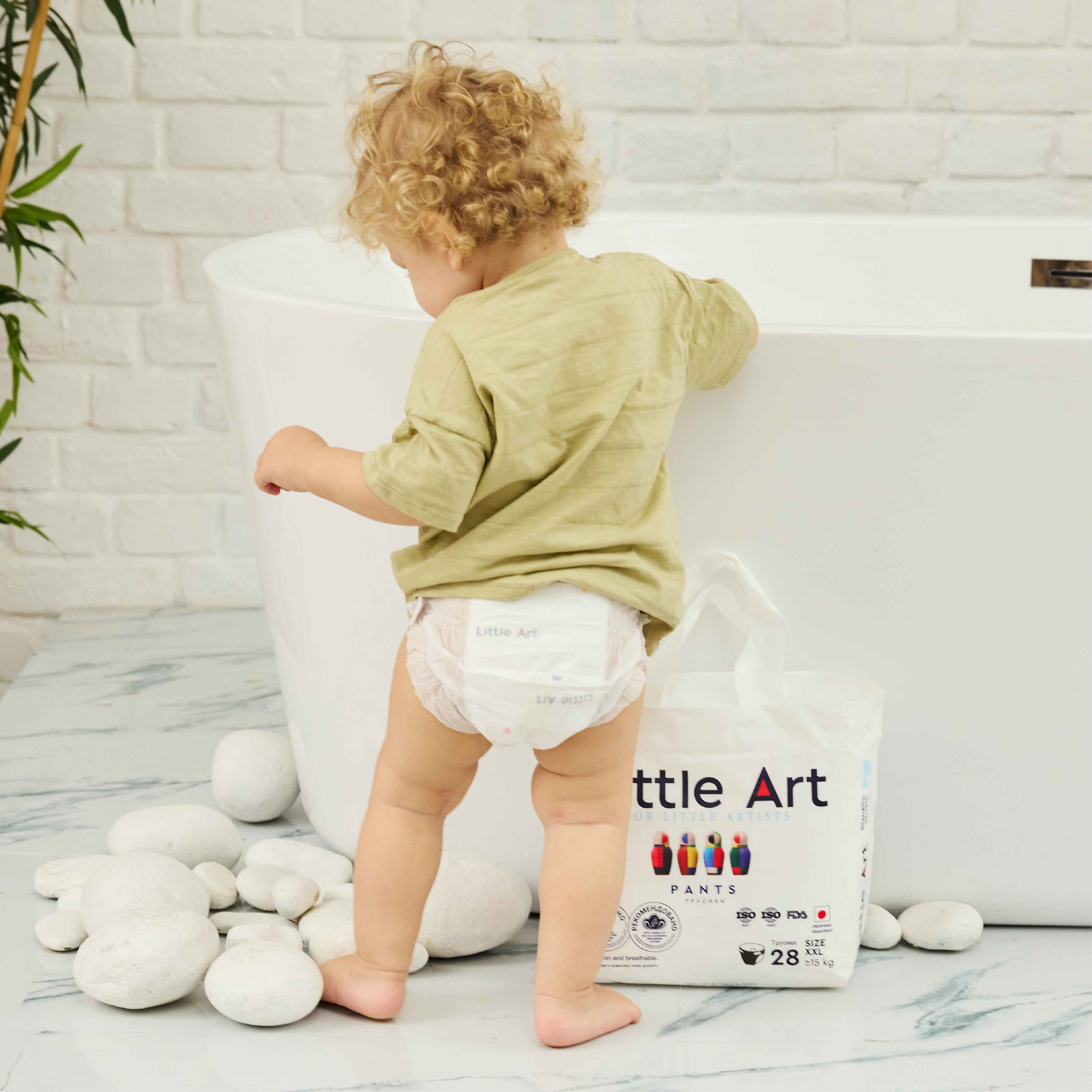 Подгузники Little Art M (6-9 кг) 58 шт. - фото 11