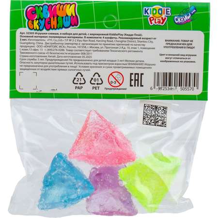 Сквиш KiddiePlay сладости в ассортименте