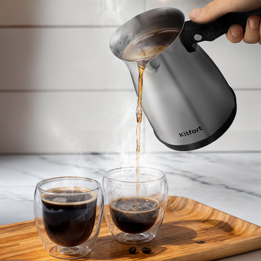 Электрическая турка KITFORT КТ-7525 - фото 4