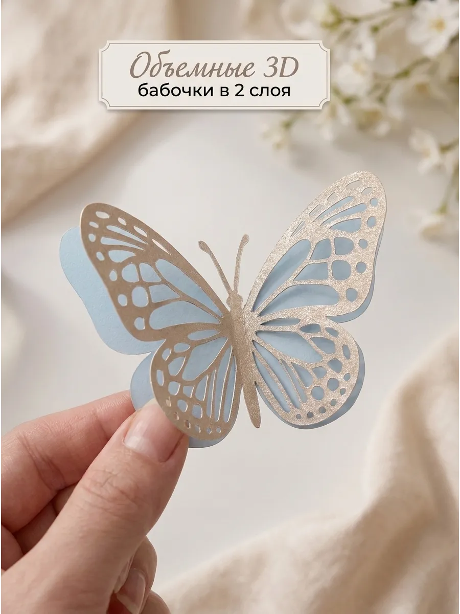 Наклейка PaperInspiration Art Бабочки - фото 4