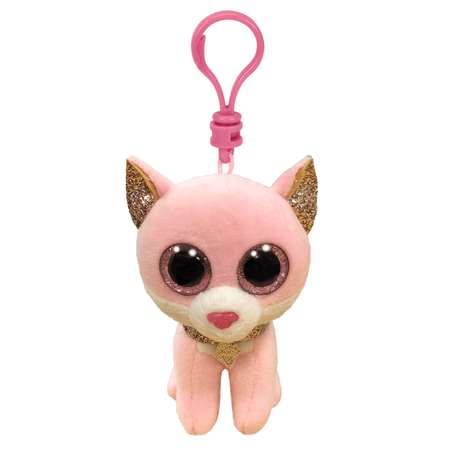 Игрушка мягконабивная Ty на брелоке Кошка Fiona 35247
