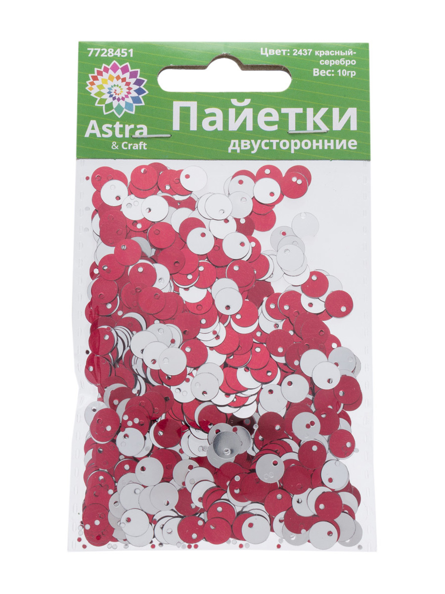 Набор для творчества Astra Craft бисер Пайетки - фото 7
