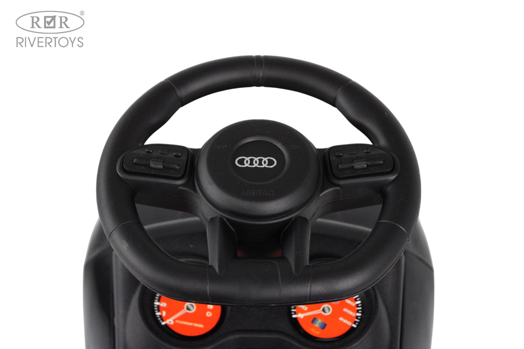 Каталка RIVERTOYS Z004ZZ-A-BLACK черный - фото 11