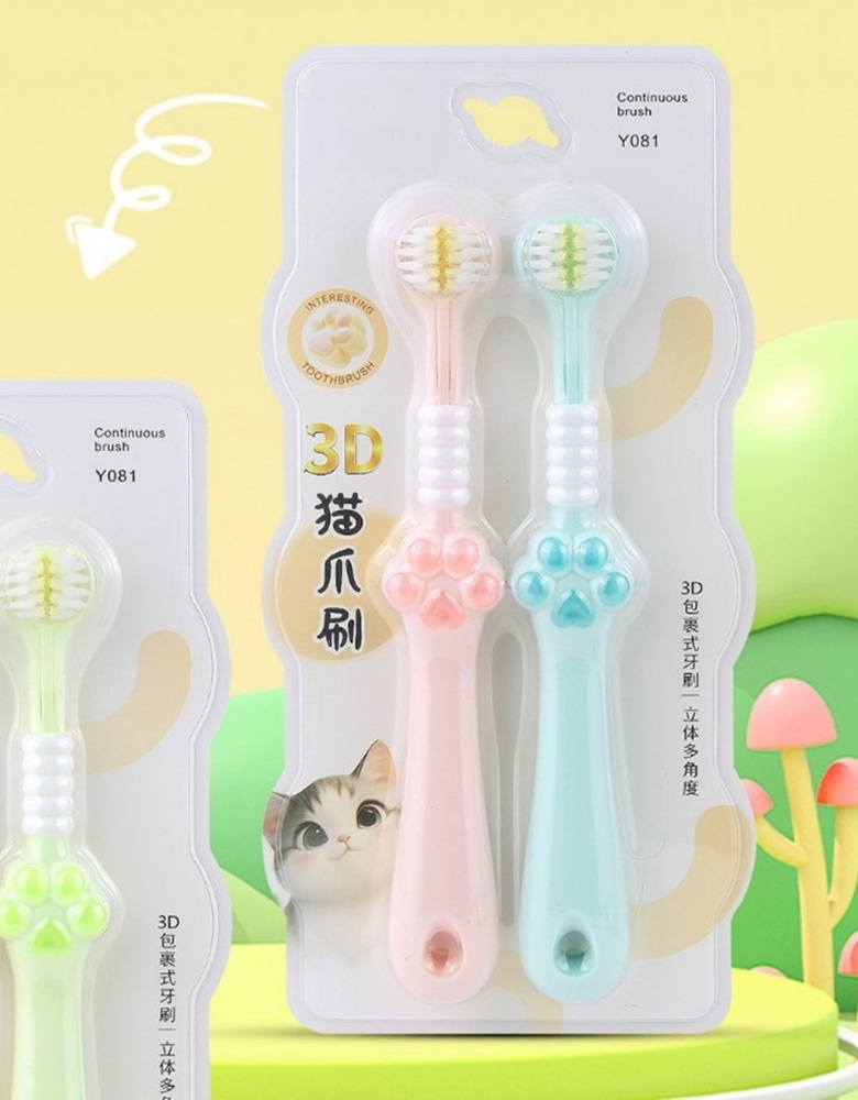 Зубная щетка классическая MIKOLIFE от 3 лет 2 шт. - фото 5