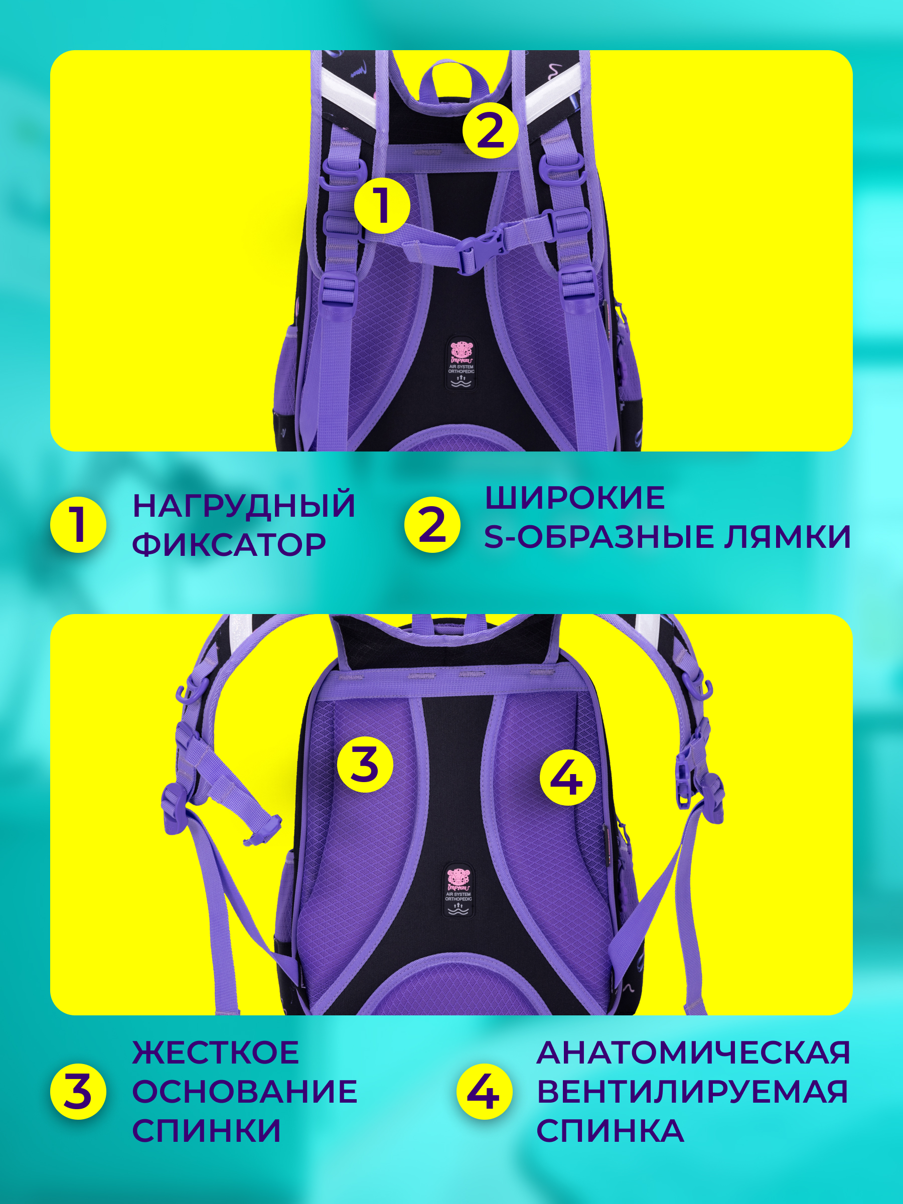 Рюкзак Impreza А103(5109) - фото 6