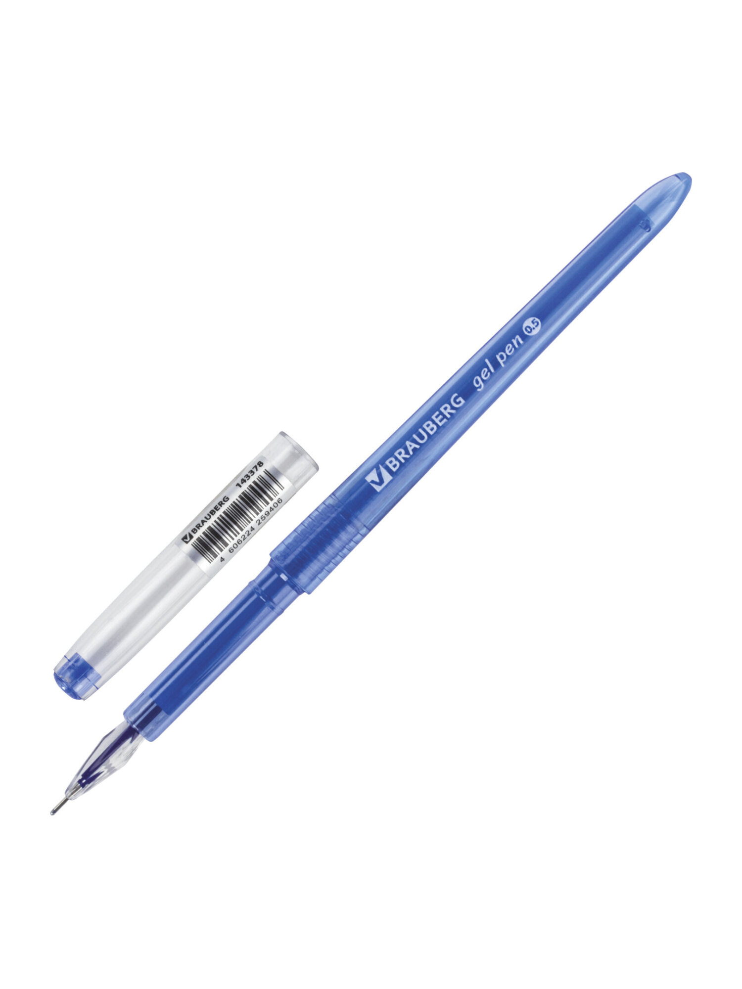 Ручка гелевая Brauberg 12 шт. - фото 5