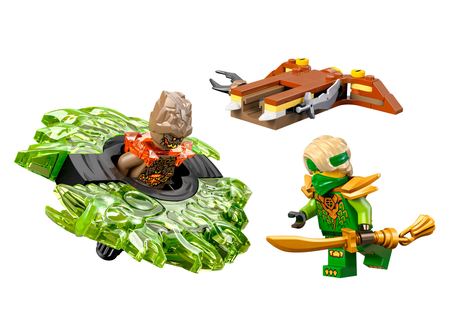 Конструктор LEGO NINJAGO Спиннер Ллойд 52 дет. - фото 1