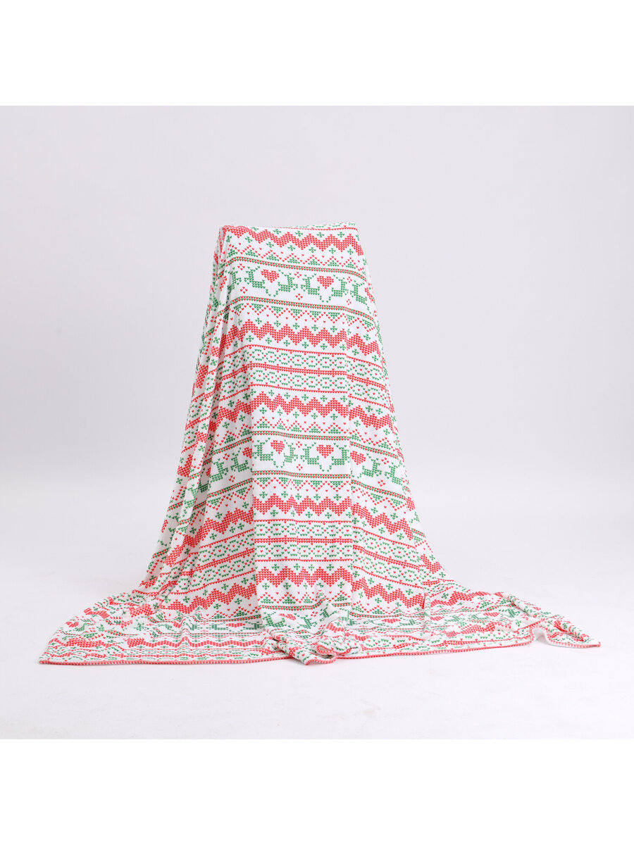 Плед Золотая сказка Вязаный - фото 9