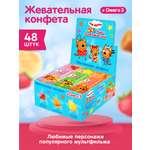 Жевательная конфета Сладкая сказка с омега 3 Три Кота