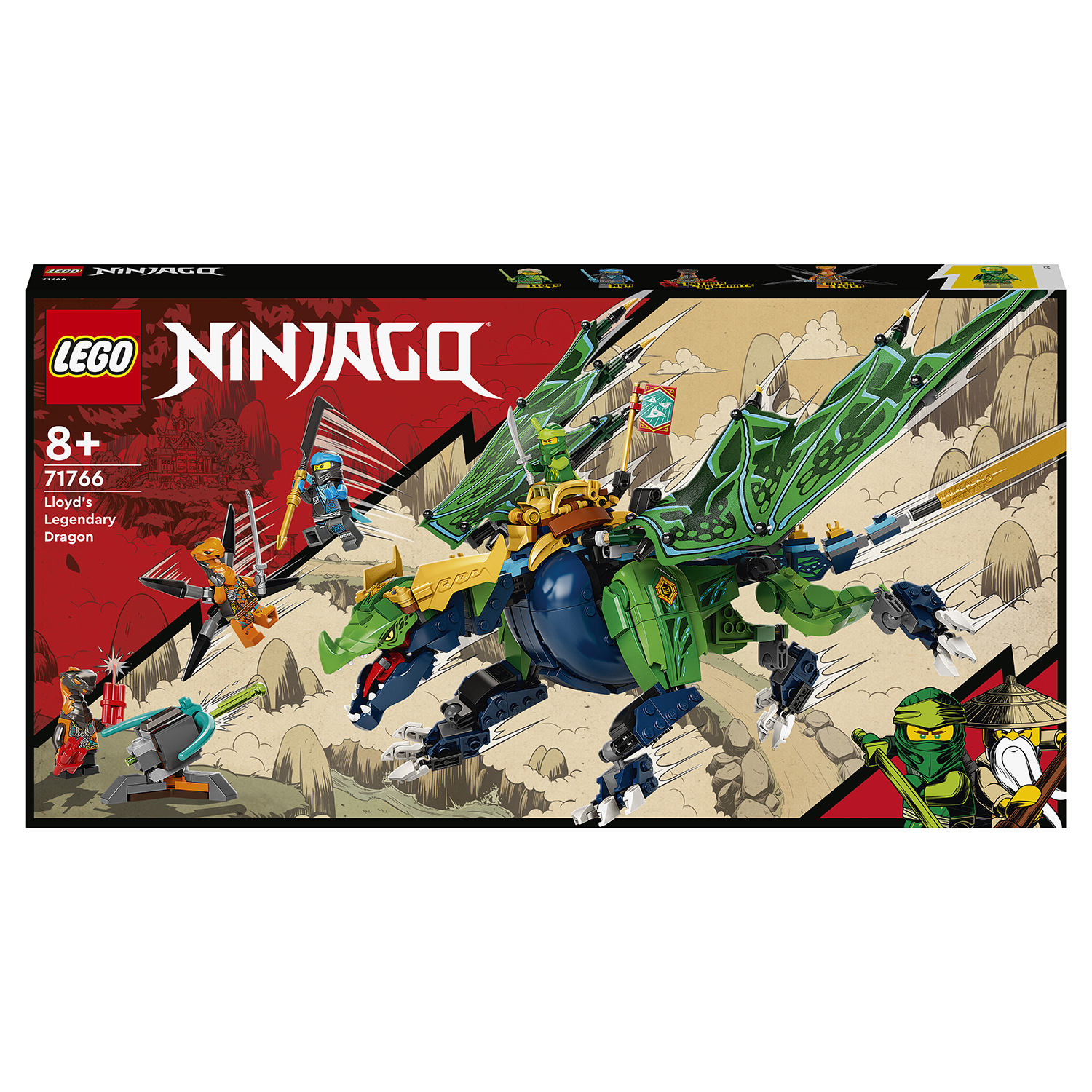 Конструктор LEGO NINJAGO Легендарный дракон Ллойда - фото 2