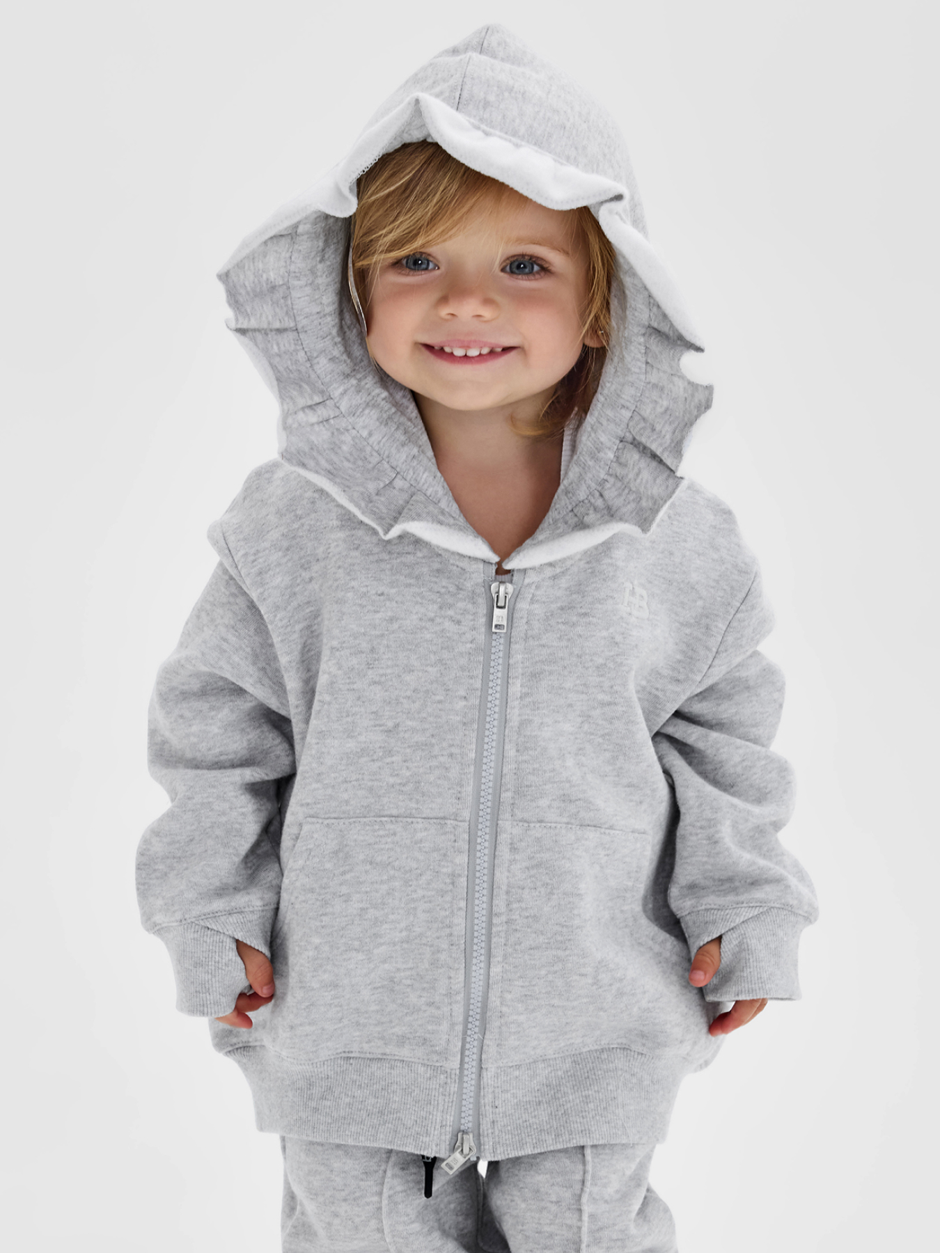 Толстовка Happy Baby 88576-1_light-grey - фото 1