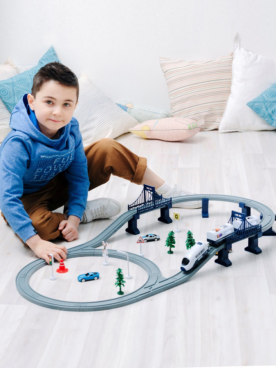 Набор железнодорожный Givito G201-011 - фото 1