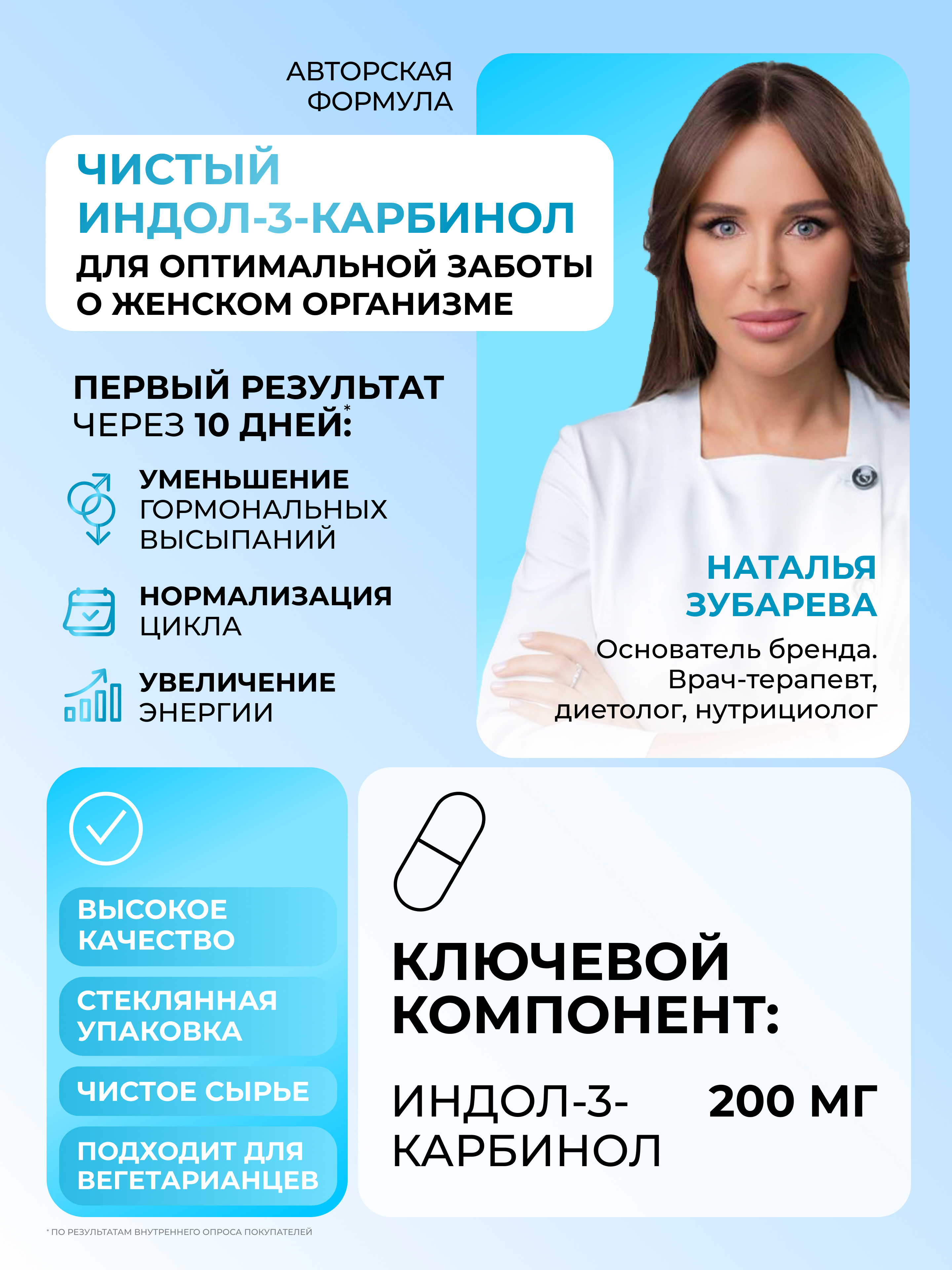 Индол Гептофлекс Dr. Zubareva 60 капсул - фото 3