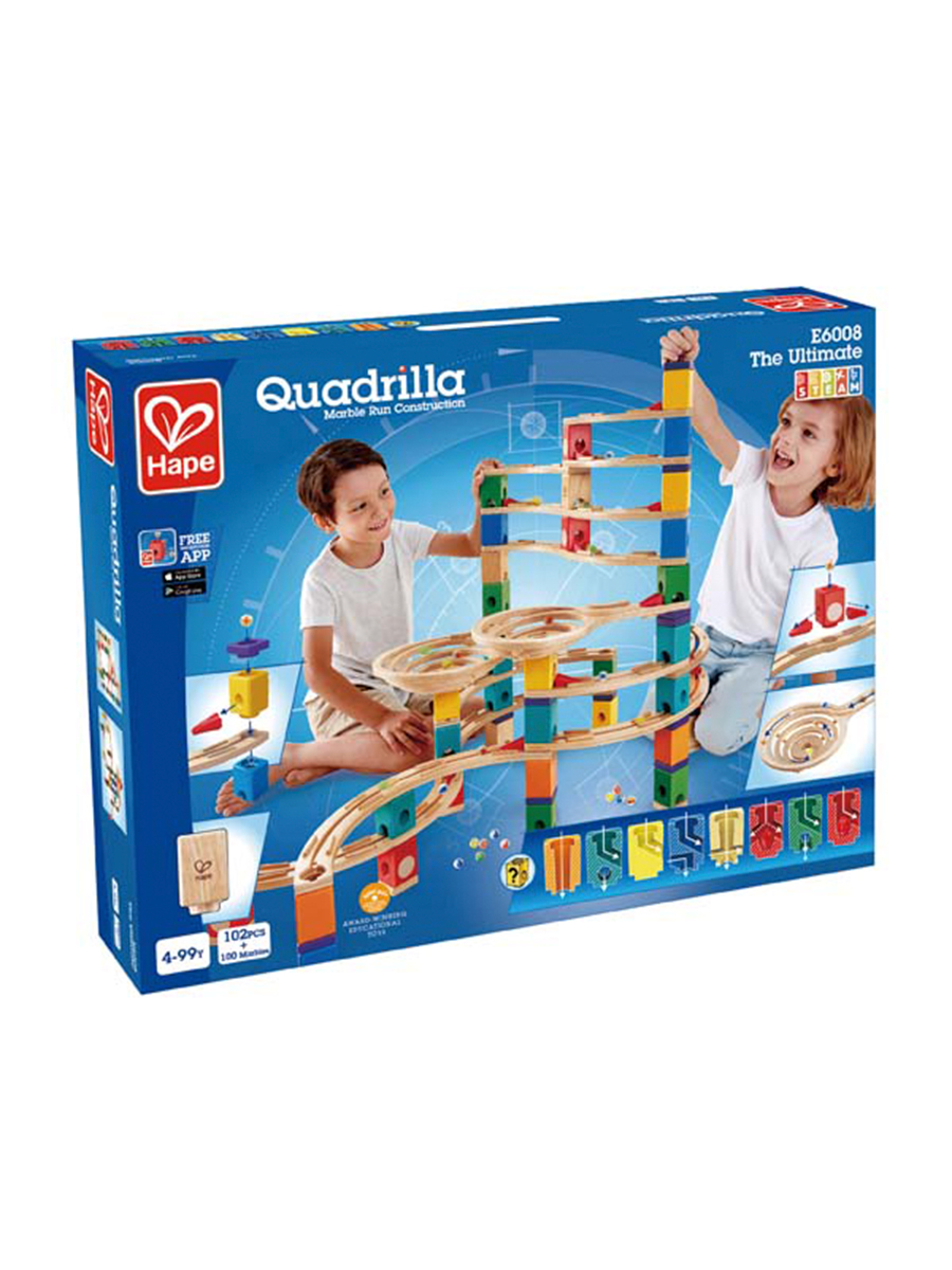 Конструктор Hape Гонки деревянный 202 дет. - фото 12