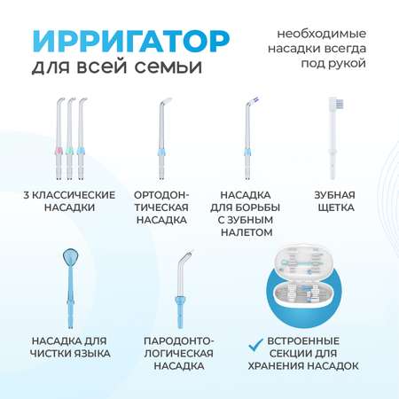 Стационарный ирригатор PECHAM Professional White 600 мл для полости рта