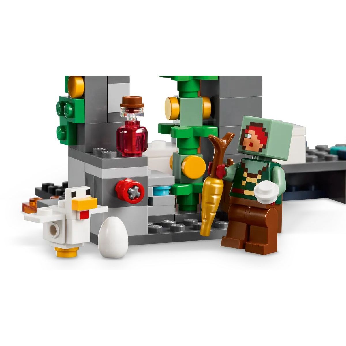 Конструктор LEGO Minecraft Столкновение с Варденом 238 дет. - фото 7
