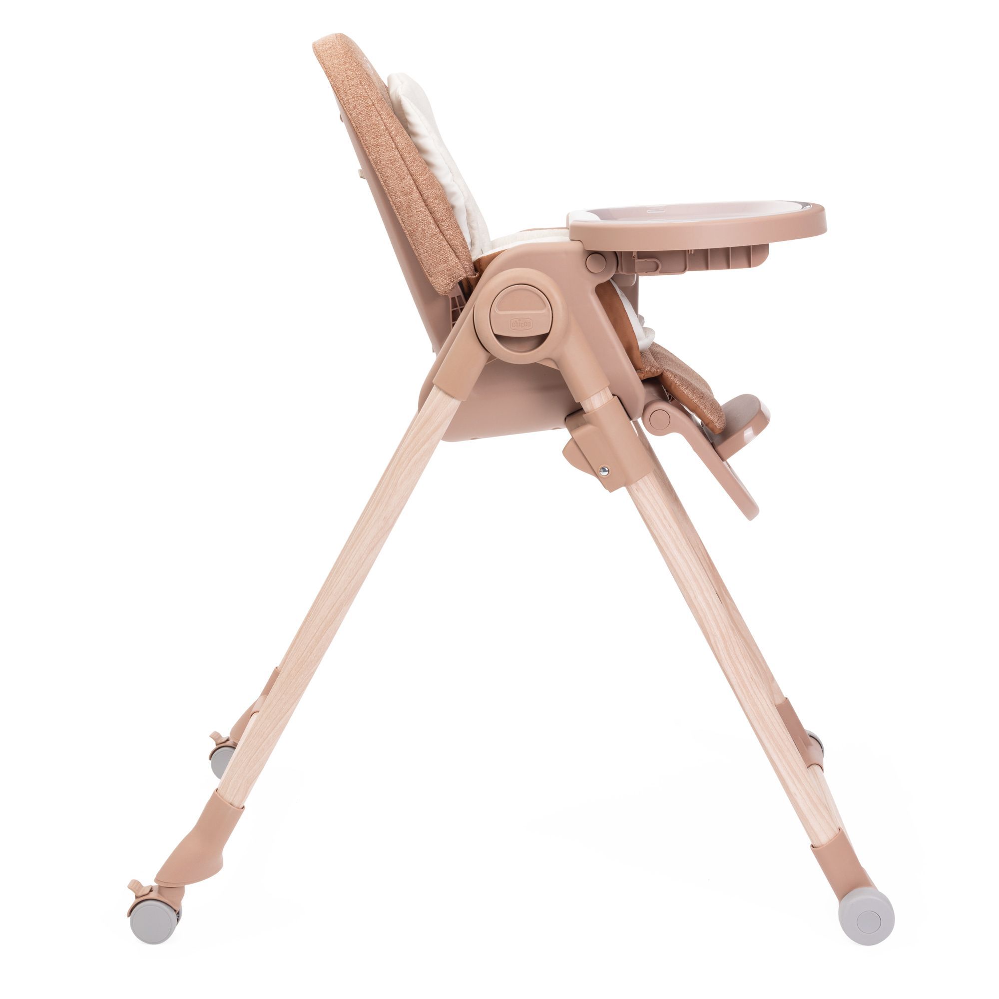 Стульчик для кормления Chicco коричневый - фото 22