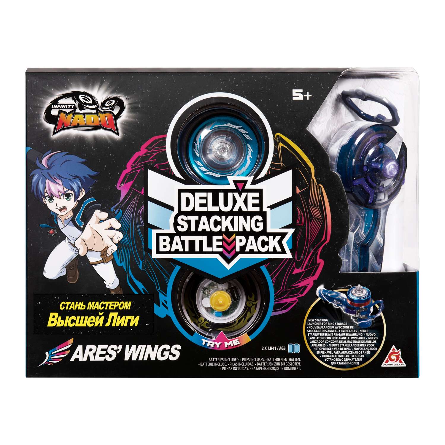 Игровой набор Infinity Nado Волчок Стакинг Ares Wings - фото 2