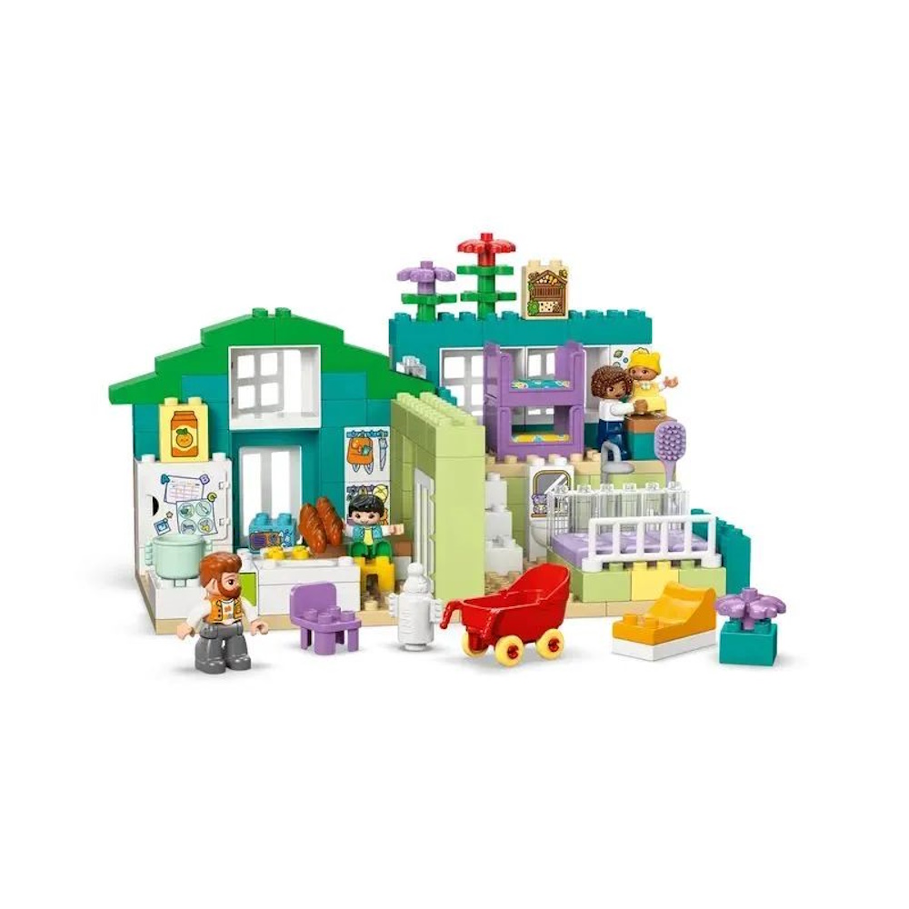 Конструктор LEGO DUPLO Современный дом для семьи 3в1 166 дет. - фото 4