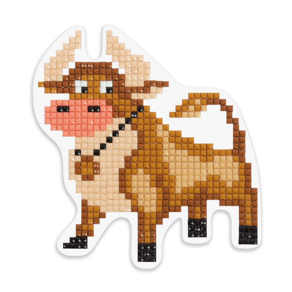 Алмазная мозаика Фрея Бычок - фото 2