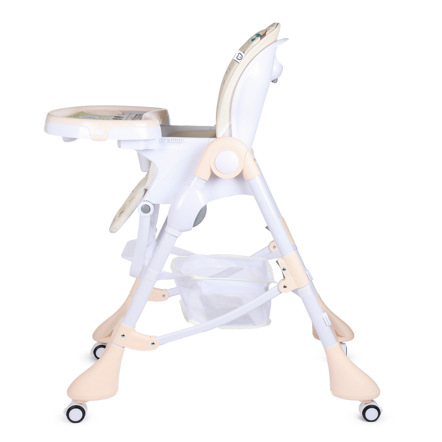 Стульчик для кормления Babyton Happy Animals Beige бежевый - фото 3