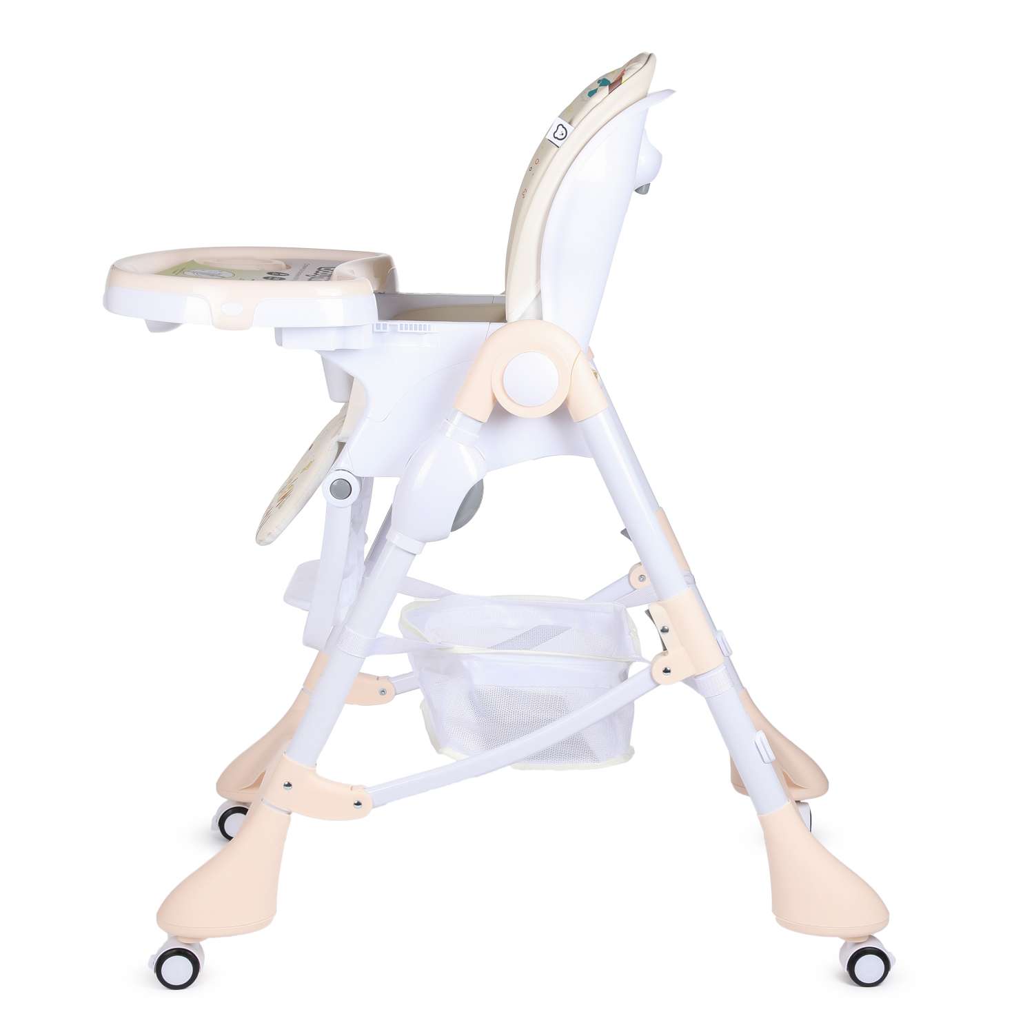 Стульчик для кормления Babyton Happy Animals Beige классический - фото 3