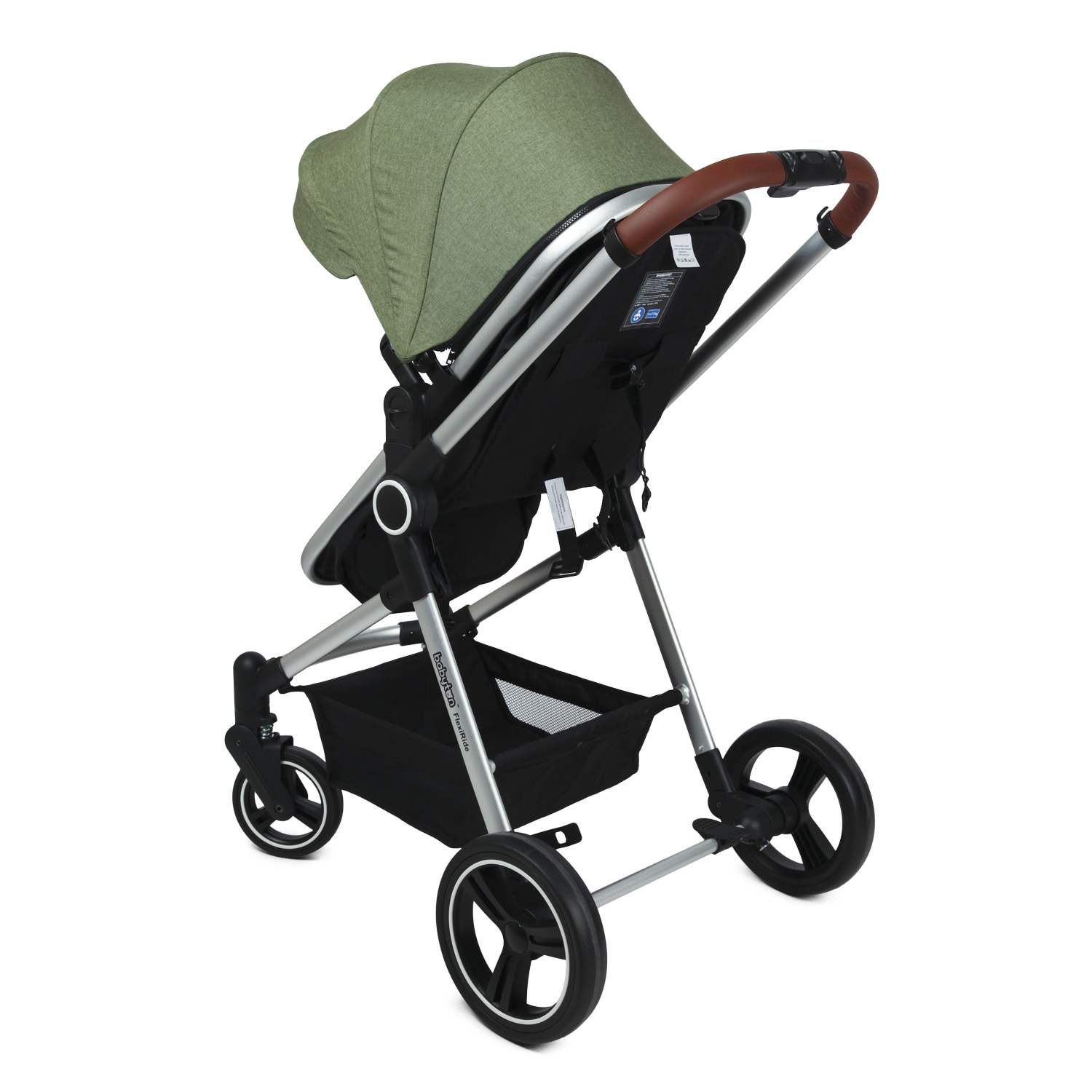 Коляска трансформер Babyton FlexiRide Black-Green - фото 19