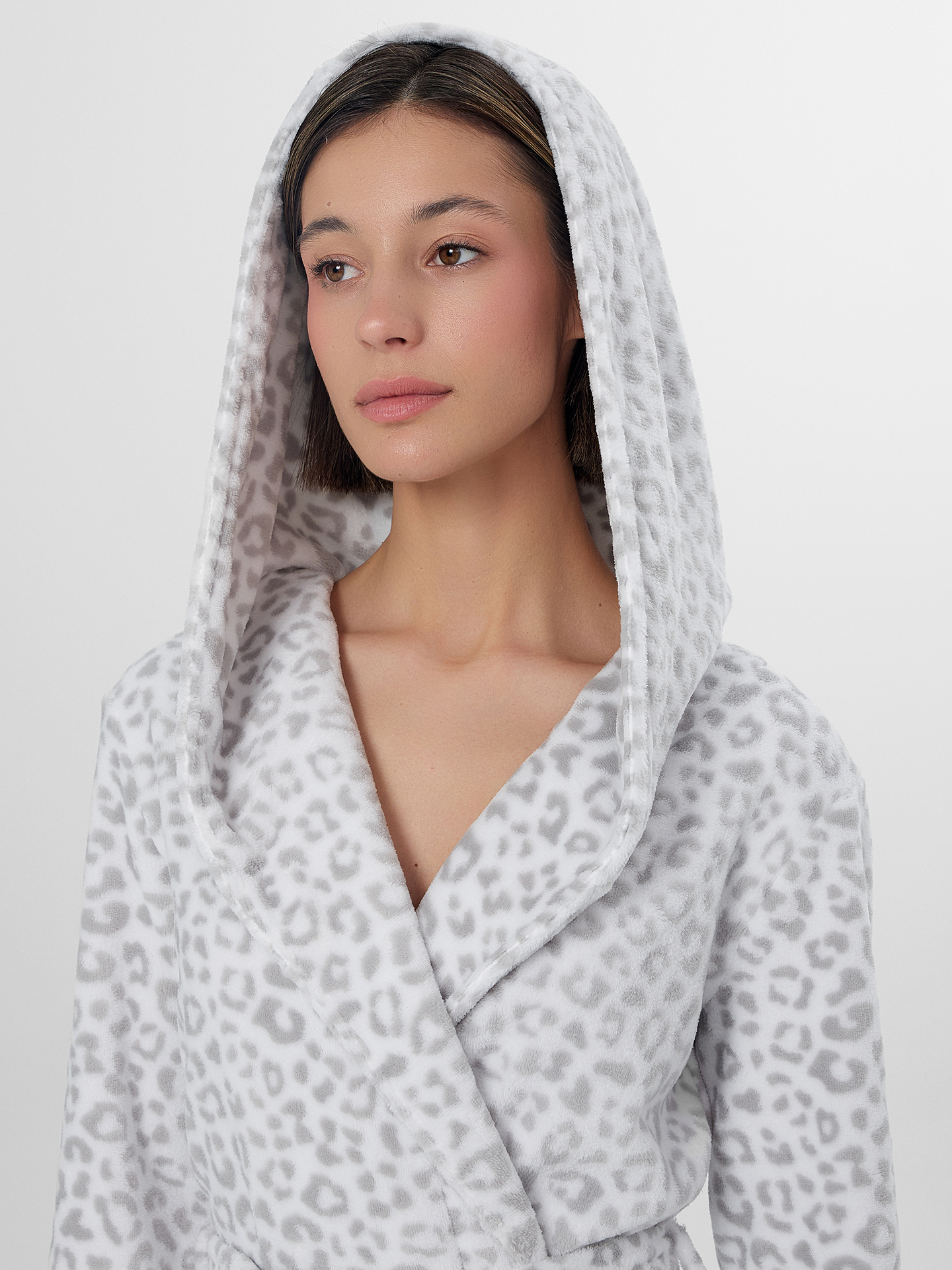 Халат Mark Formelle (Марк Формэль) 552278/леопард на белом - фото 3