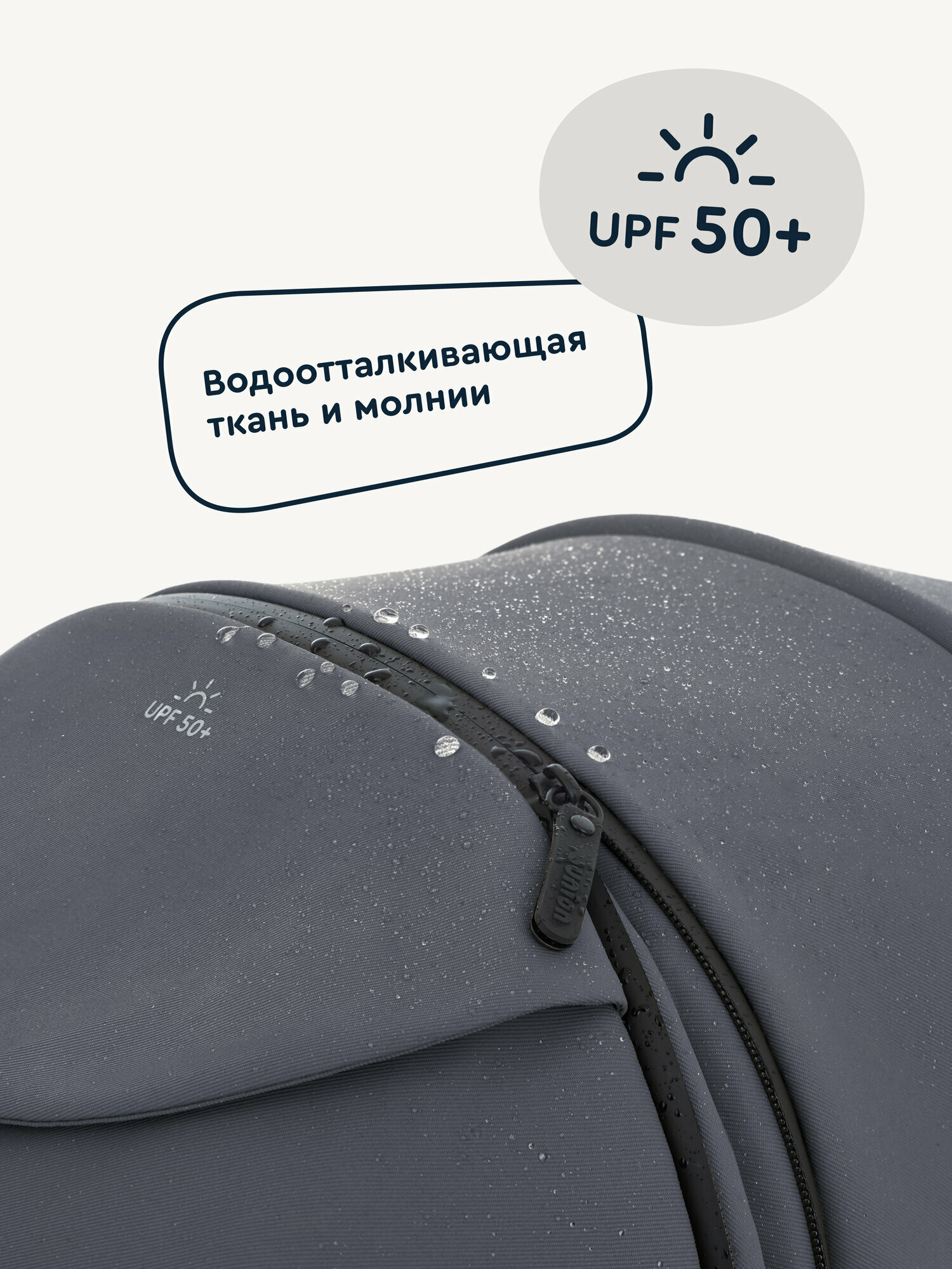 Коляска прогулочная Junion Loffy синий - фото 14