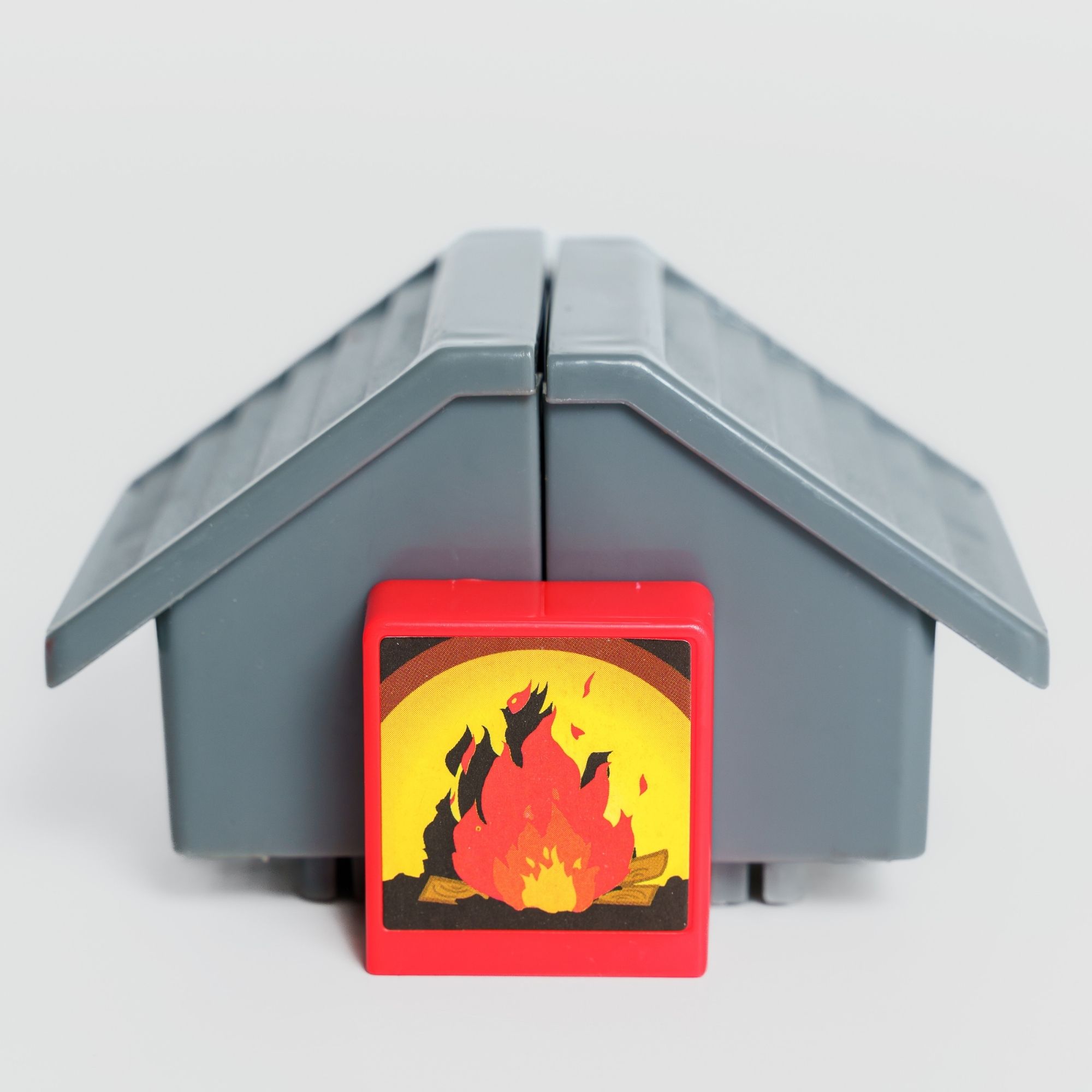 Конструктор Крибли Бу Пожарная машина магнитный - фото 9