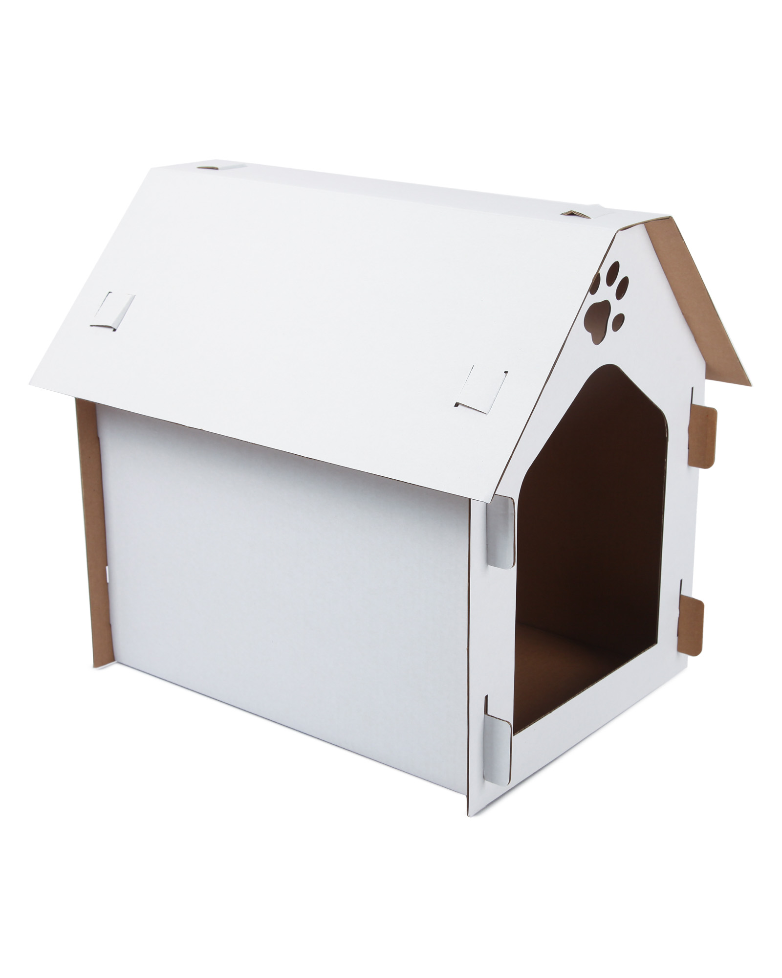 Когтеточка для кошек Barbaks Домик-будка картон 40*39*30.5см - фото 3