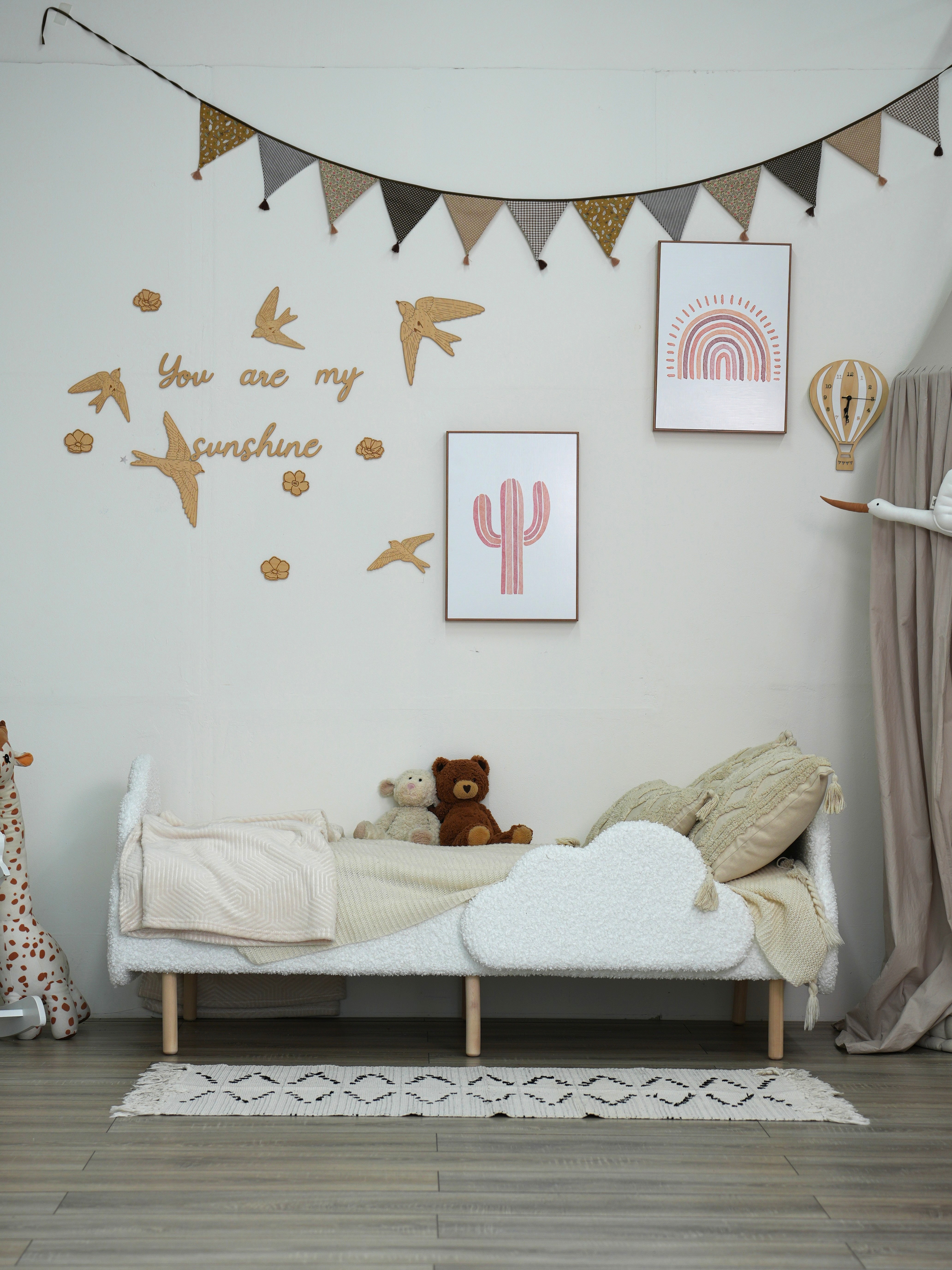 Детская кровать Облако,Премиум Букле 160х80 - фото 13